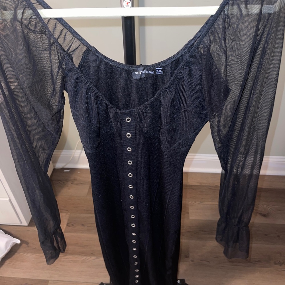 Brand new pretty little thing bodycon midi dress size 10